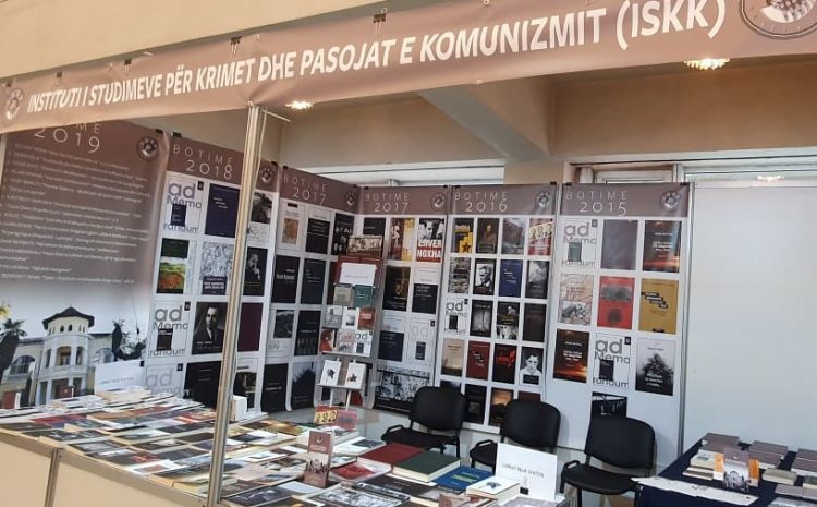  Instituti i Studimeve për Krimet dhe Pasojat e Komunizmit në Panairin e Librit “Tirana 2019”